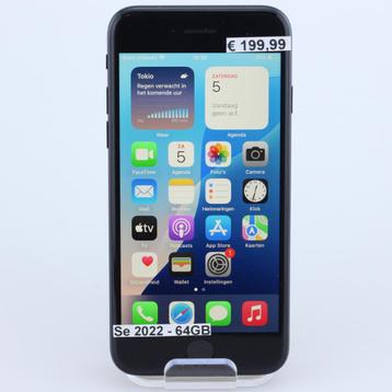 iPhone SE 2022 64GB Midnight beschikbaar voor biedingen