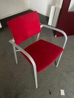 Vergaderstoelen, Huis en Inrichting, Stoelen, Ophalen of Verzenden, Zo goed als nieuw, Rood, Stof