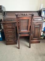 Antiek bureau + gratis stoel, Antiek en Kunst, Antiek | Meubels | Kasten, Ophalen