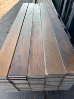 Eiken vloer 45m2 multivloer 17cm breed 2,1cm dik toplaag 6mm, Ophalen, Gebruikt, Vloerdelen of -planken, 10 m² of meer