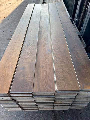 Eiken vloer 45m2 multivloer 17cm breed 2,1cm dik toplaag 6mm beschikbaar voor biedingen