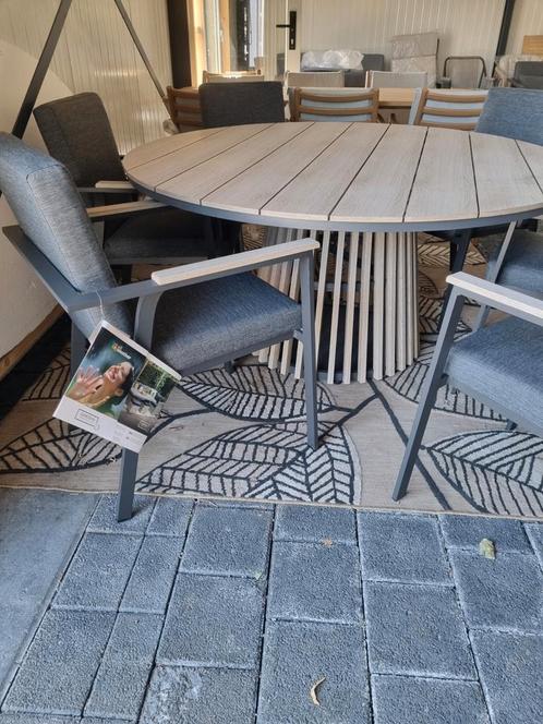 Garden impressions tuinset TAFEL MET 6 ALL WEATHER STOELEN, Tuin en Terras, Tuinmeubel-accessoires, Nieuw, Ophalen