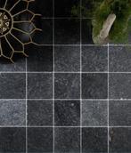 MARMER BLUESTONE TEGELS VEROUDERD 15x15CM, Ophalen of Verzenden, Nieuw, 75 m² of meer