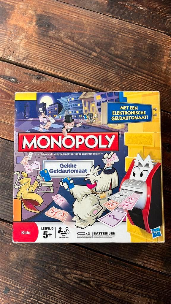 Monopoly | Gekke Geldautomaat, Hobby en Vrije tijd, Gezelschapsspellen | Bordspellen, Gebruikt, Een of twee spelers, Drie of vier spelers