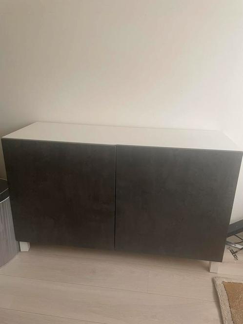 Dressoir kast, Huis en Inrichting, Kasten | Dressoirs, Zo goed als nieuw, 25 tot 50 cm, Glas, Ophalen