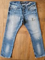 CLASSIC VINTAGE REPLAY WAITOM STRAIGHT DESTROY JEANS 33/30!!, Kleding | Heren, Ophalen of Verzenden, Zo goed als nieuw