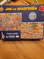 Jan van Haasteren Duopuzzel - Muziekwinkel & Vakantie, Ophalen of Verzenden