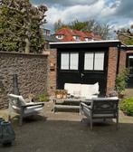 IKEA Bondholmen loungeset - bank, 2 stoelen & tafel, Tuin en Terras, Tuinsets en Loungesets, Ophalen, 4 zitplaatsen, Gebruikt