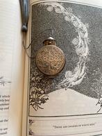 Lippenstifthouder met spiegeltje sterling zilver, Antiek en Kunst, Ophalen of Verzenden, Zilver