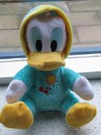 Eend Donald Duck? in blauw groen velours pak Disney Nicotoy, Ophalen of Verzenden, Zo goed als nieuw, Eend
