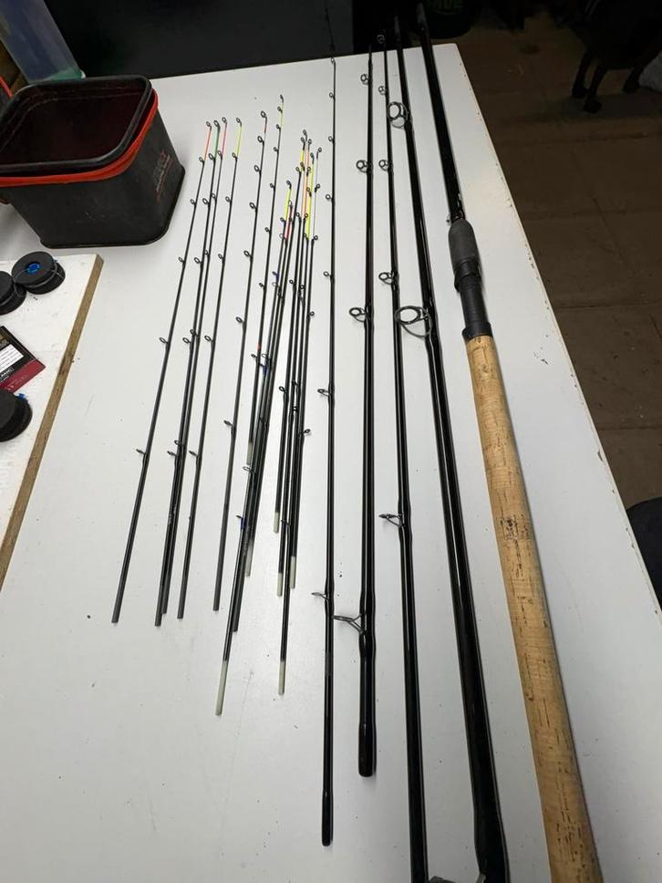 Preston Innovations Dutch Master feederhengel, Watersport en Boten, Hengelsport | Witvissen, Zo goed als nieuw, Werphengel, Ophalen of Verzenden