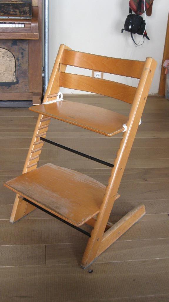 Stokke kinderstoel, Kinderen en Baby's, Kinderstoelen, Gebruikt, Meegroeistoel, Ophalen