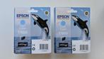 2 Light Cyan T7605 Epson inkt, Computers en Software, Printerbenodigdheden, Ophalen of Verzenden, Nieuw, Cartridge, Epson origineel