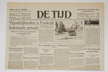 25 juni 1940 - De Tijd | Heruitgave 1994 beschikbaar voor biedingen
