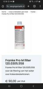 Franke Pro M waterfilter, Witgoed en Apparatuur, Waterkokers, Ophalen of Verzenden, 2 liter of meer
