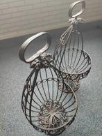 Smeedijzeren Bronzen Wiegje decoratie bedankjes Nieuw, Ophalen of Verzenden, Nieuw, Kraamcadeau