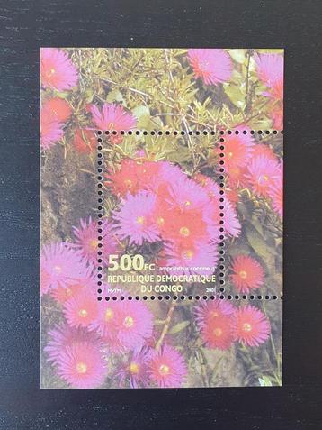 Congo 2002 Bloemen Michel blok 116 postfris beschikbaar voor biedingen