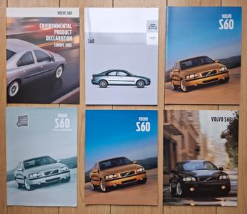 Volvo S 60 en  S 60 R. 21 items.  € 35,-- beschikbaar voor biedingen