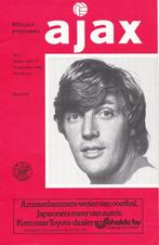Ajax Amsterdam- Manchester United PROGRAMMA 1976, Verzenden, Nieuw, Ajax, Boek of Tijdschrift