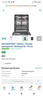 AEG FSE63700P Vaatwasser, Herstel of onderdelen, 18-11 weg, Ophalen