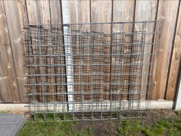 5x Betongaas / draadmat van 190x150 cm beschikbaar voor biedingen