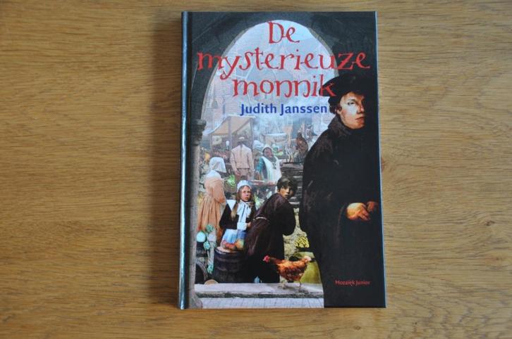 Judith Janssen - De mysterieuze monnik (Maarten Luther), Boeken, Kinderboeken | Jeugd | 10 tot 12 jaar, Zo goed als nieuw, Fictie