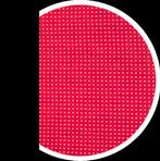 100% pure silk red scarf with withe dots ( free shipping), Vintage, Ophalen of Verzenden, Nieuw, Sjaal