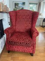 Mooie grote rode fauteuil te koop, Ophalen, Gebruikt, 75 tot 100 cm, Landelijk
