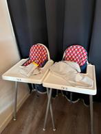 IKEA kinderstoelen met nieuwe stoffen kussens en hoezen., Kinderen en Baby's, Kinderkamer | Tafels en Stoelen, Ophalen, Zo goed als nieuw