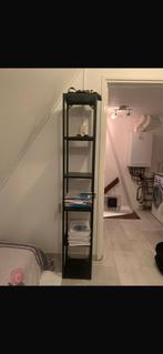 Zwarte Ikea Stellingkast, Huis en Inrichting, Kasten | Stellingkasten, Ophalen, Gebruikt