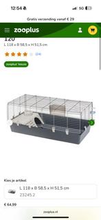 Ferplast kooi 120, Dieren en Toebehoren, Knaagdieren en Konijnen | Hokken en Kooien, Minder dan 60 cm, Kooi, 110 cm of meer, Ophalen of Verzenden