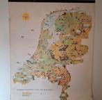 Oude poster over Nederlandse landschappen, Ophalen