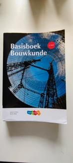 Basisboek Bouwkunde 5 de druk ISBN 9789006103137 uit 2023, Gelezen, Bouwkunde, ThiemeMeulenhoff, Ophalen of Verzenden