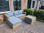 Super zwaar exclusieve  rotan  loungeset z.g.a.n, Tuin en Terras, Tuinsets en Loungesets, Ophalen, Zo goed als nieuw, Bank