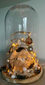 glazen STOLP inclusief kerst accessoires, Huis en Inrichting, Woonaccessoires | Stolpen, Ophalen of Verzenden, Zo goed als nieuw