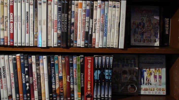 16 dvd's films series Nederlandstalig actie komedie oorlog, Cd's en Dvd's, Dvd's | Nederlandstalig, Zo goed als nieuw, Komedie