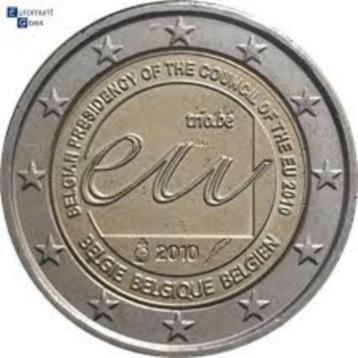 Belgie - 2 euro 2010 - Voorzitter EU beschikbaar voor biedingen
