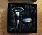 Wijnfles afsluiter en servetten ring Nieuw in luxe set, Ophalen, Nieuw