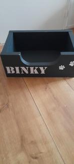 Steigerhouten hondenmand, Dieren en Toebehoren, Ophalen of Verzenden, Zo goed als nieuw