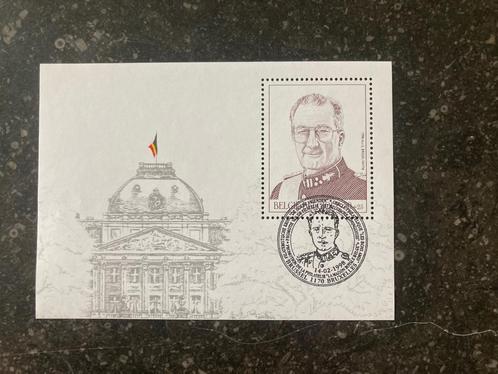 België OBP Blok 75, Postzegels en Munten, Postzegels | Europa | België, Gestempeld, 1e dag stempel, Koninklijk huis, Met stempel