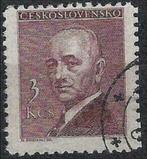 Tsjechoslowakije 1946 - Yvert 438 - Edouard Benes (ST), Postzegels en Munten, Postzegels | Europa | Overig, Ophalen, Overige landen