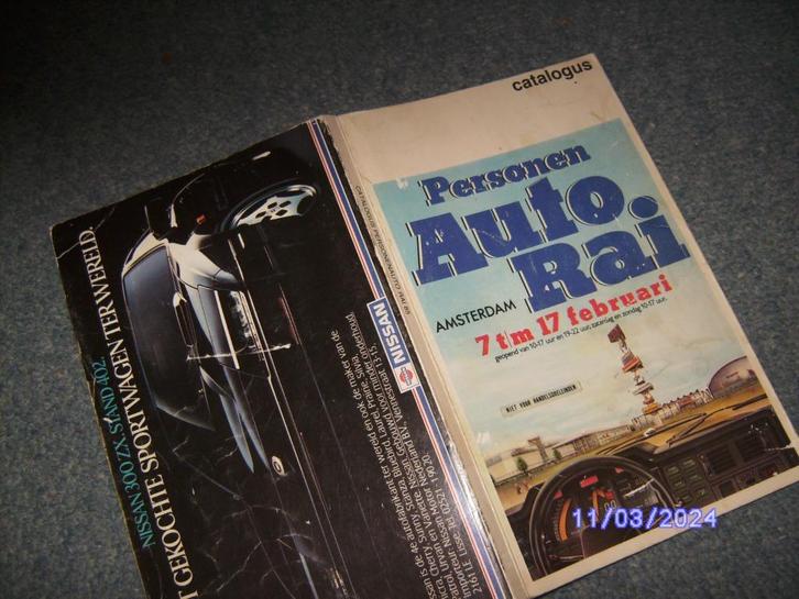 Auto Personenauto Rai Amsterdam catalogus 1985 7 tm 17 febr, Boeken, Auto's | Boeken, Gelezen, Algemeen, Ophalen of Verzenden