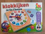 Leren klokkijken, Hobby en Vrije tijd, Gezelschapsspellen | Bordspellen, Ophalen of Verzenden, Zo goed als nieuw