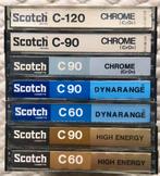 7x 3M Scotch Dynarange, Superferric & Chrome cassettebandjes, Cd's en Dvd's, Cassettebandjes, 2 t/m 25 bandjes, Gebruikt, Voorbespeeld