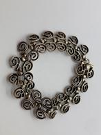 S644 Prachtige antieke zilveren armannd Noors ontwerp, Sieraden, Tassen en Uiterlijk, Antieke sieraden, Ophalen of Verzenden, Zilver