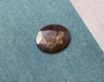 Goudbruine chocolade saffier cabochon edelsteen, Verzenden, Nieuw