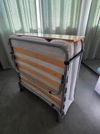 Opklapbed - ruimtebesparend en comfortabel, 90 cm, Eenpersoons, Beige, Ophalen of Verzenden