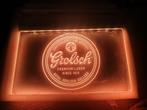 Grolsch bier led lamp neon wandbord bord verlichting, Verzamelen, Verzenden, Nieuw, Lichtbak of (neon) lamp