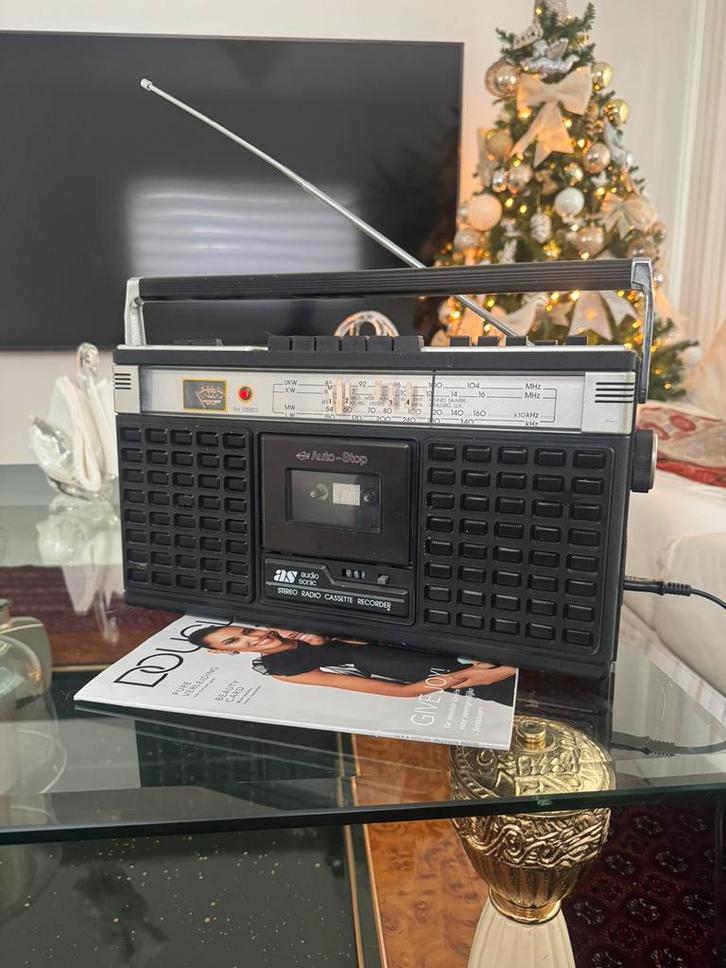 Audiosonic Radio cassetterecorder/Boombox/Gettoblaster, Audio, Tv en Foto, Radio's, Gebruikt, Ophalen of Verzenden