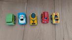 5x Mega bloks auto's, Kinderen en Baby's, Speelgoed | Speelgoedvoertuigen, Gebruikt, Ophalen of Verzenden